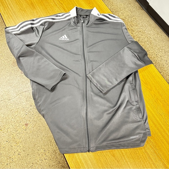 Adidas Full tracksuit, gray extra-large - Picture 2 of 8